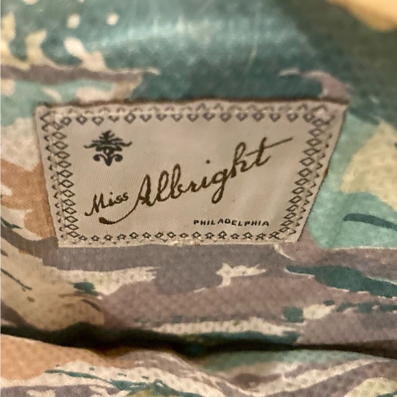 Anthropologie Miss Albright Turquoise Patent Leather Wallet - Picture 4 of 6